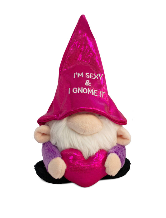 Punchkins - "I'm Sexy & I Gnome It" Plush Gnome