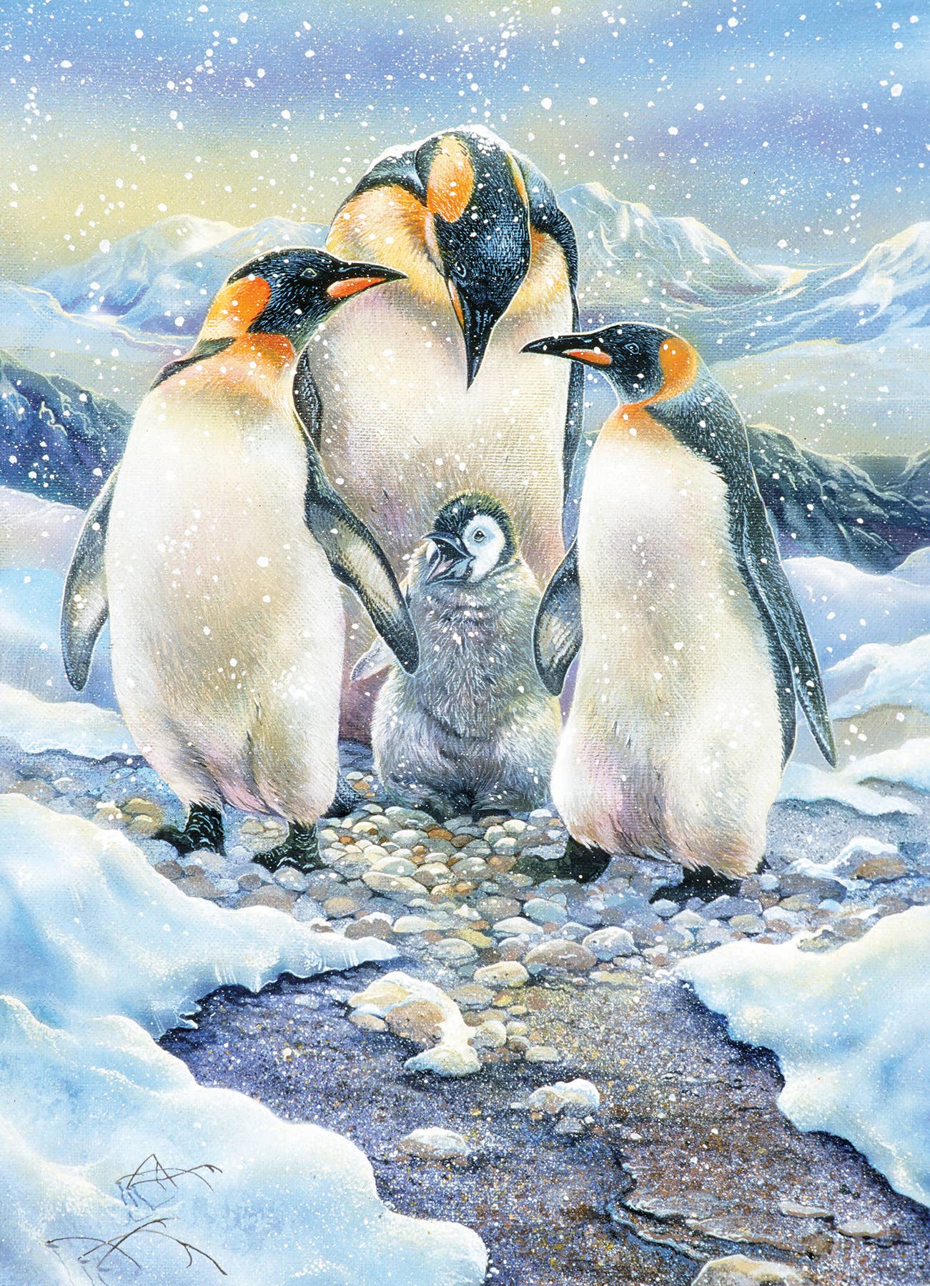 Penguin Family (Family) 350pc puzzle