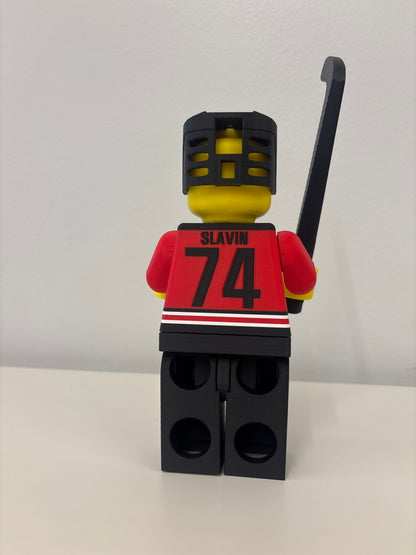 3D Print “Lego” Hurricanes Hockey Player