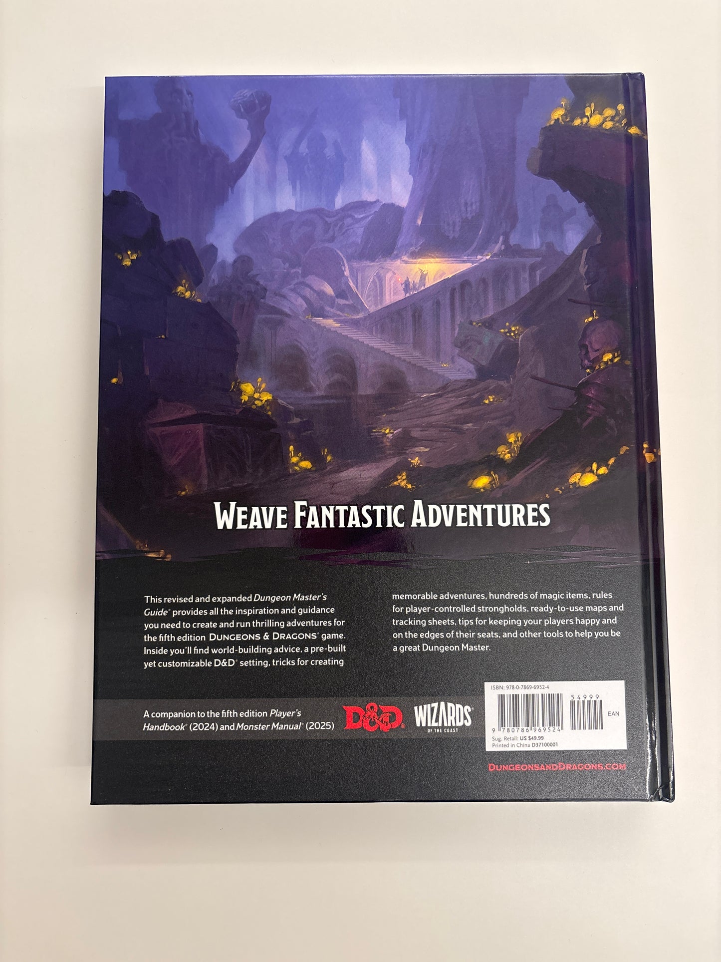 Dungeons & Dragons 2024 Dungeon Master's Guide (D&D Core Rulebook)