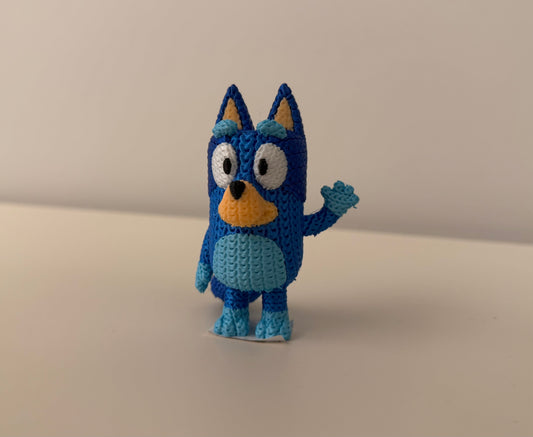 3D Print Knitted Bluey