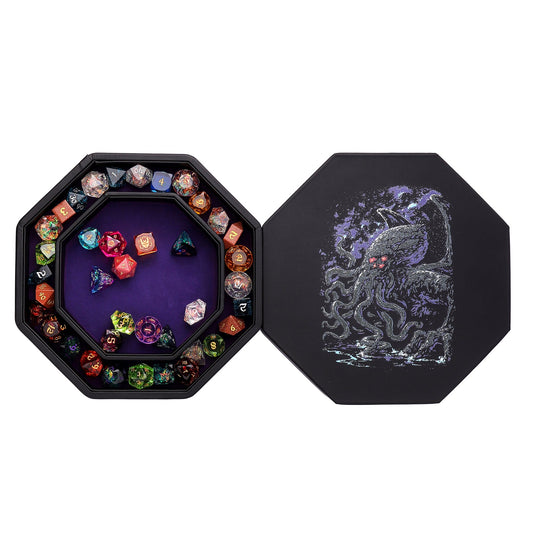 Hero's Hoard Dice Tray and Keeper - Cthulhu