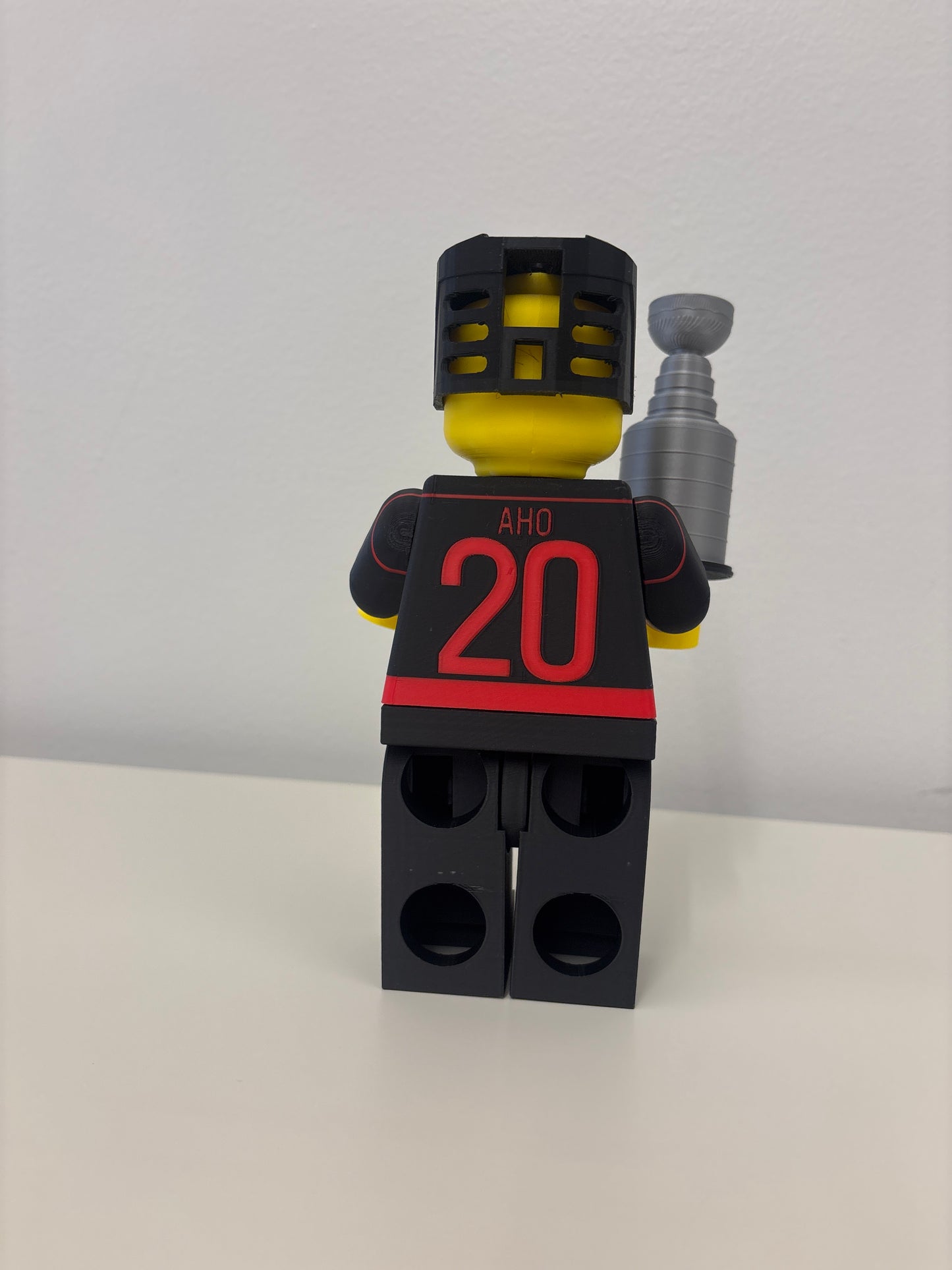 3D Print “Lego” Hurricanes Hockey Player