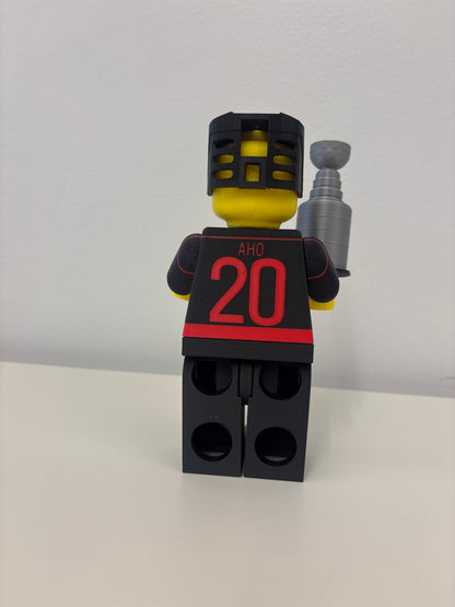 3D Print “Lego” Hurricanes Hockey Player