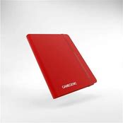Gamegenic Casual Album Binder: 18 Pocket 360 Card Sleeve Red