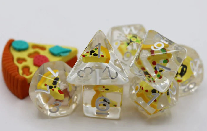 Pizza RPG Dice Set
