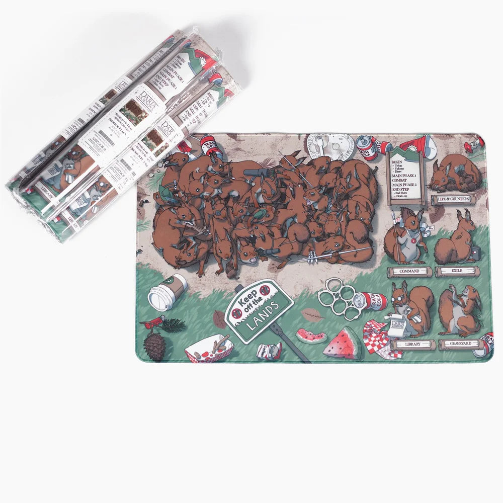 World of Trash - Squirrels - Rodent Ruckus Playmats