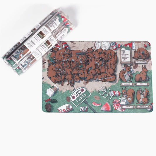 World of Trash - Squirrels - Rodent Ruckus Playmats