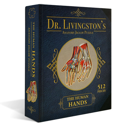 Human Hands - Dr. Livingston's Anatomy 544pc Puzzle