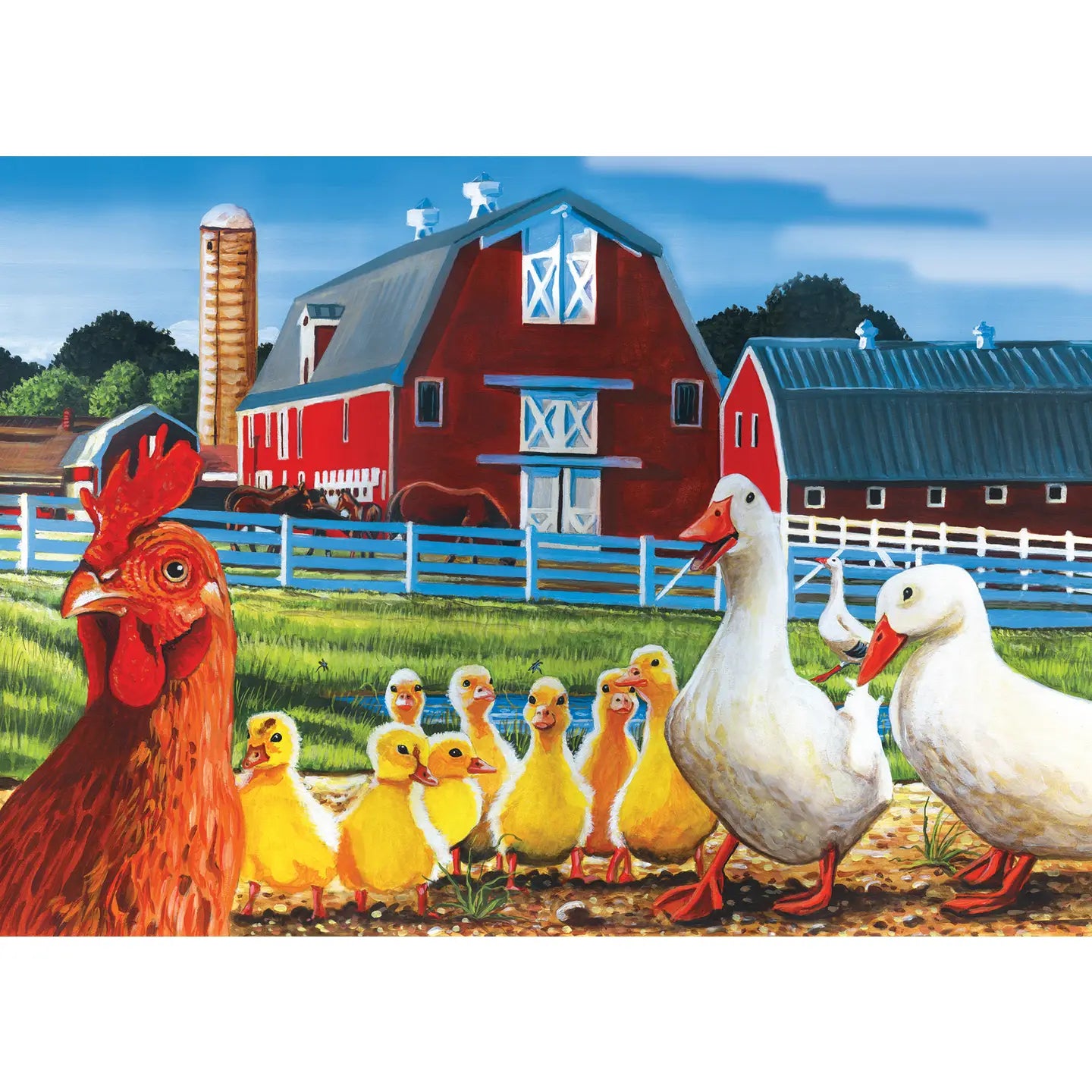 Dwight's Ducks 35pc puzzle tray