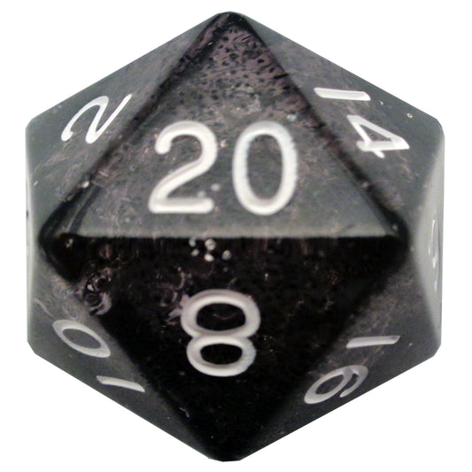 Mega 35mm D20 - Ethereal Black Resin