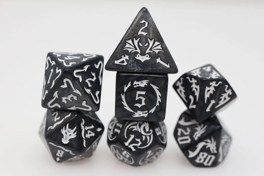 Drake's Flight RPG Dice Set - Nightmare