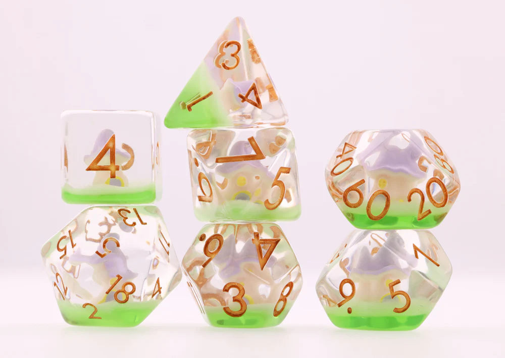 Fairy Dwelling RPG Dice Set