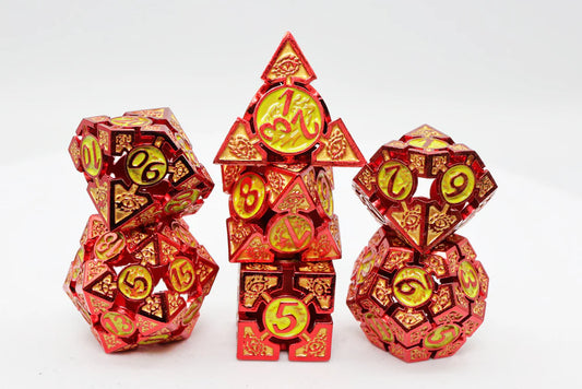 Oculus: Wide Awake - metal RPG Dice Set
