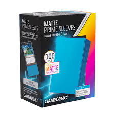 Gamegenic Prime Sleeves Matte: Blue 100 Count
