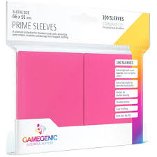 Gamegenic Prime Sleeves Matte: Pink 100 Count