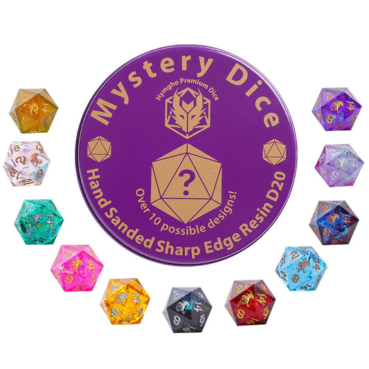 Mystery Sharp Resin D20