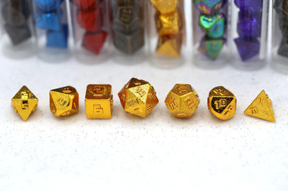 10MM Mini Metal RPG Dice Set