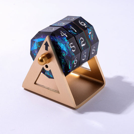 Eldritch Dial Gaming Counter - Black Magic
