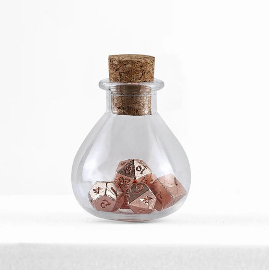 Charm Potion(Rose Gold) - Mini Metal Dice Set