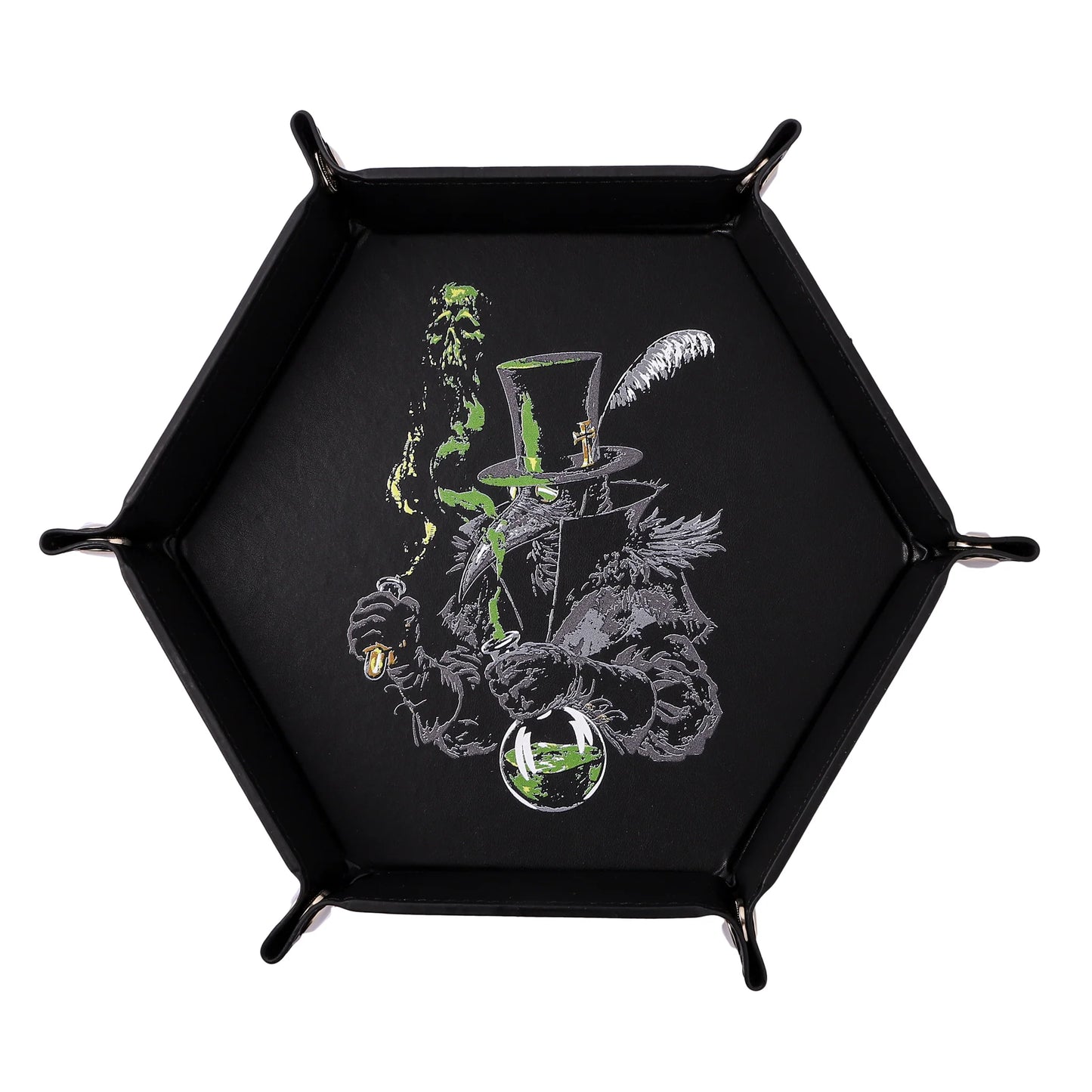 Table Armor Dice Tray - Plague Doctor