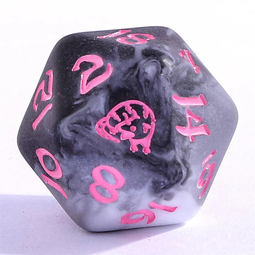 Wyrmforged Rollers - Opossum Grey - Rounded Resin