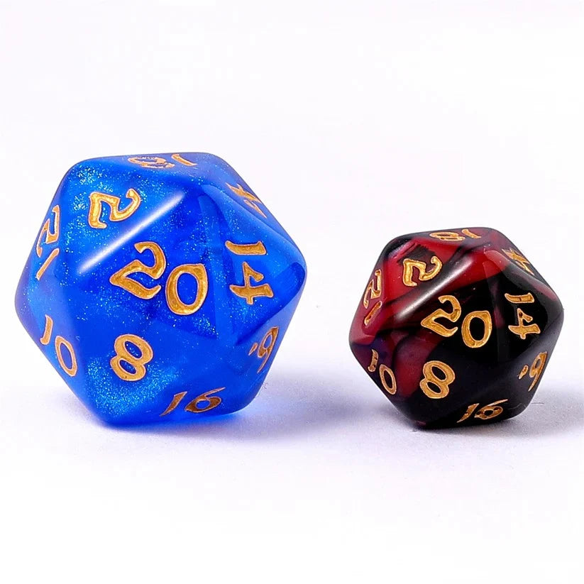 Mini Wyrmforged Rollers 8-piece Dice Set - Blood Pact