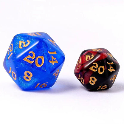 Mini Wyrmforged Rollers 8-piece Dice Set - Blood Pact
