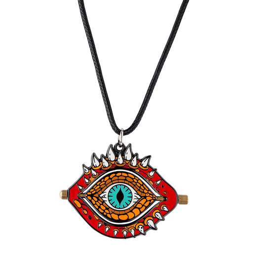 Dragon Eye D2 Necklace - Red