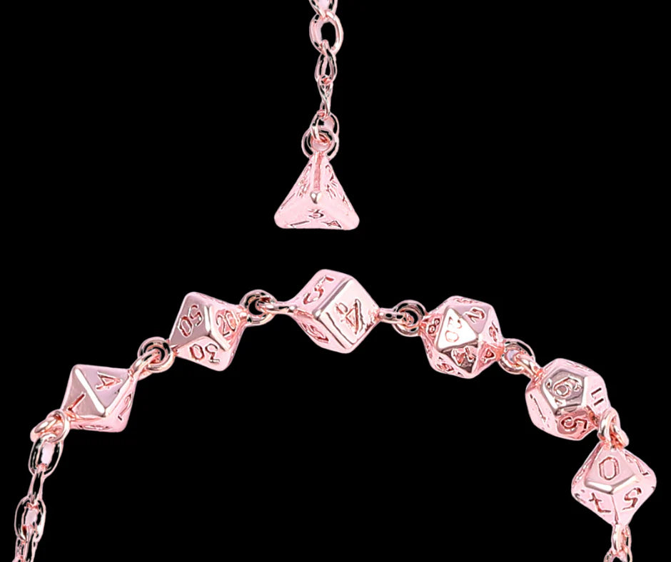 Arcane Bangle Bracelet - Rose Gold