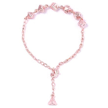 Arcane Bangle Bracelet - Rose Gold