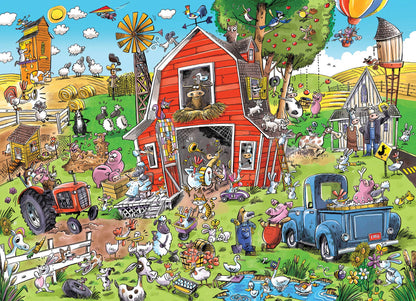 DoodleTown: Farmyard Folly 1000pc puzzle