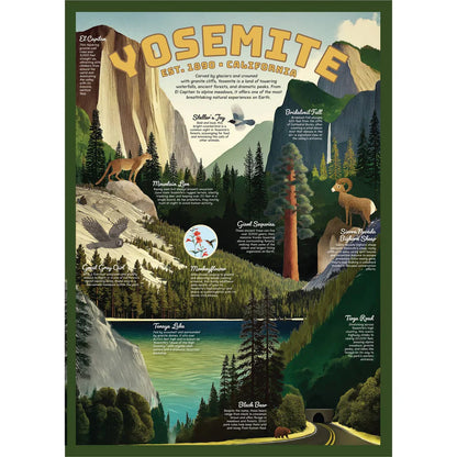 Yosemite National Park 500pc Puzzle
