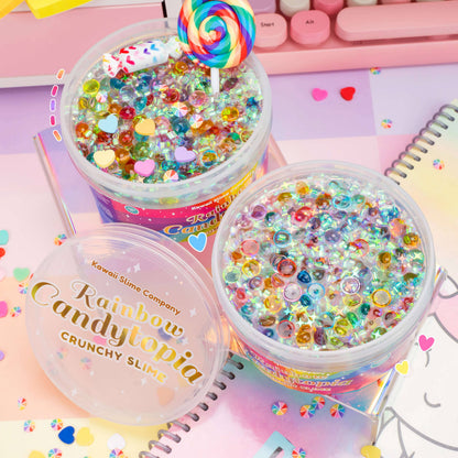 Rainbow Candytopia Crunchy Signature Dome™ Slime