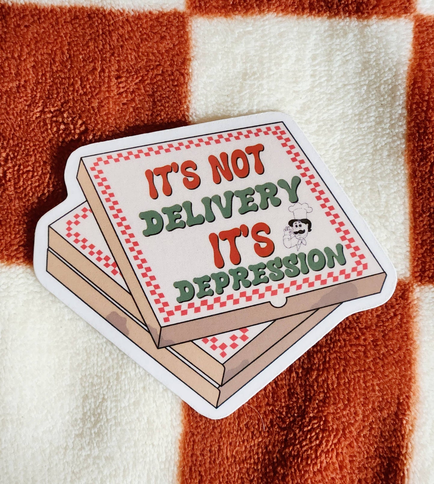 It's not delivery it's depression: Glitter accents