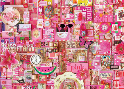 Pink 1000pc puzzle