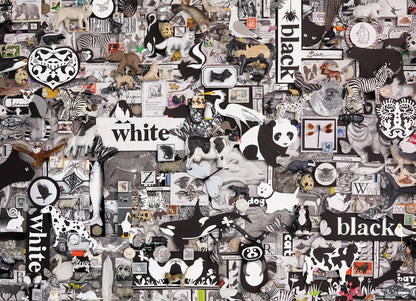 Black and White: Animals 1000pc puzzle