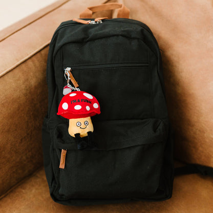 Punchkins - "I'm A Fungi" Mushroom Bag Charm