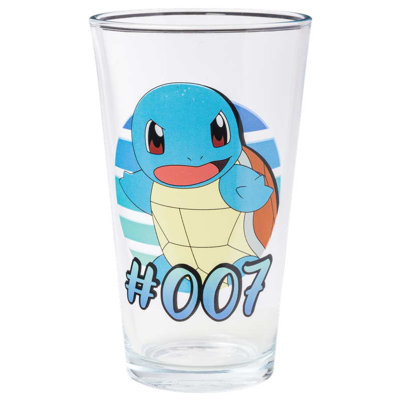 Pokémon Starter Gradients  4pc. 16oz. Pint Glass Set