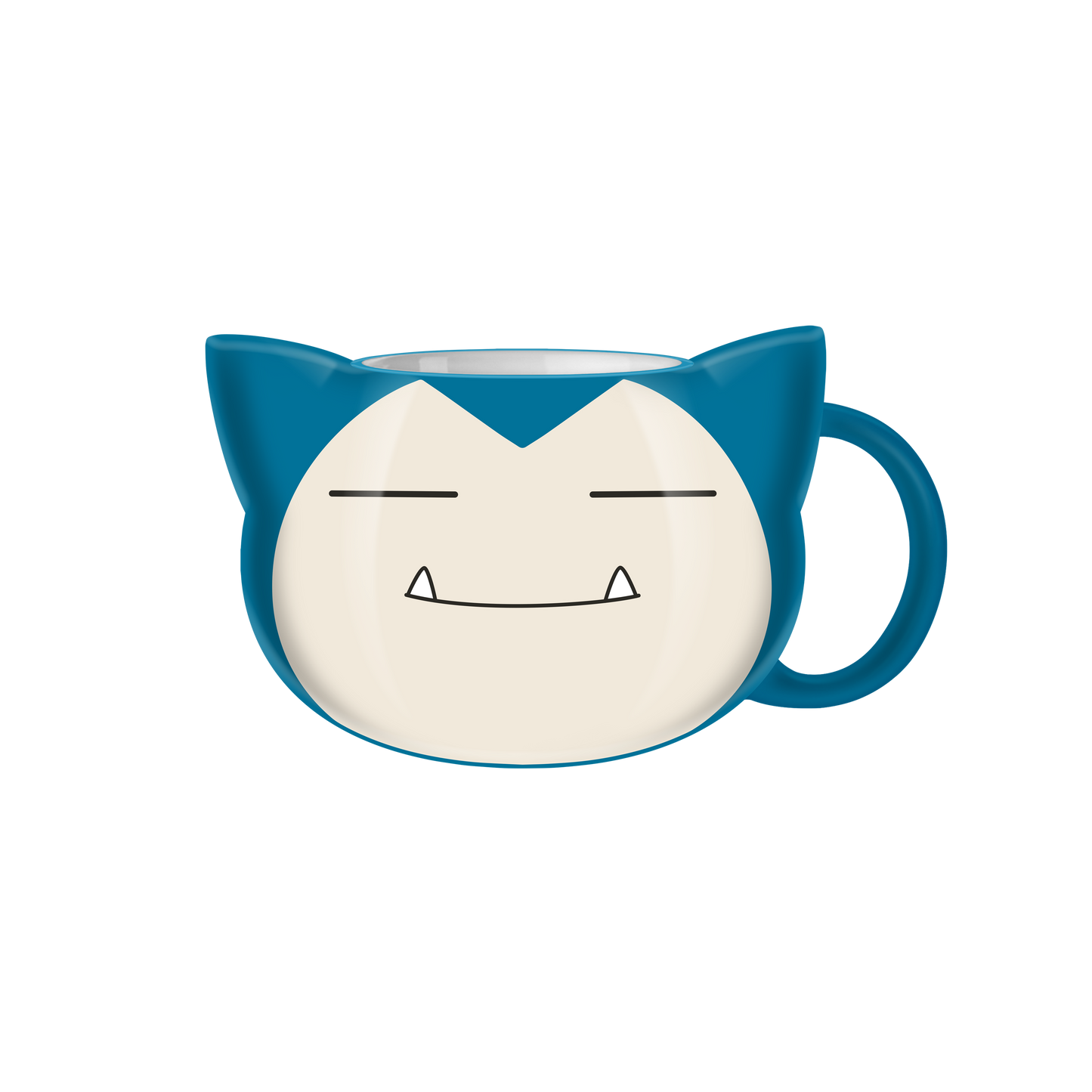 Pokémon Snorlax Face  3D Sculpted Mug