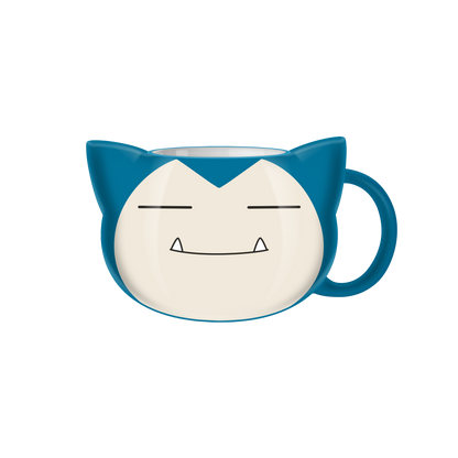 Pokémon Snorlax Face  3D Sculpted Mug