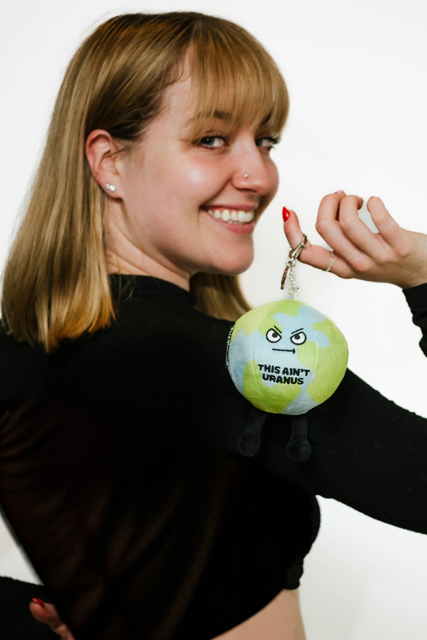 Punchkins - "This Ain't Uranus" Earth Plush Bag Charm