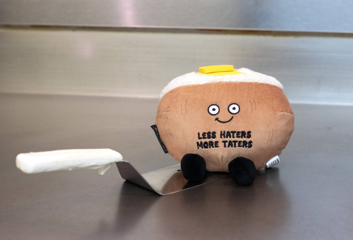 Punchkins - "Less Haters, More Taters" Plush Potato