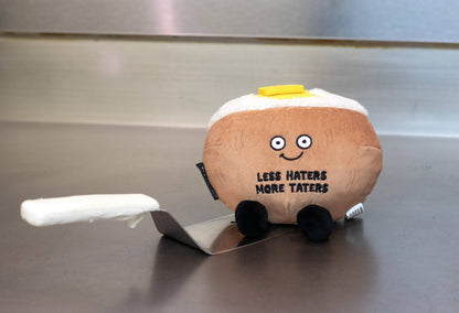 Punchkins - "Less Haters, More Taters" Plush Potato