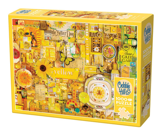 Yellow 1000pc puzzle