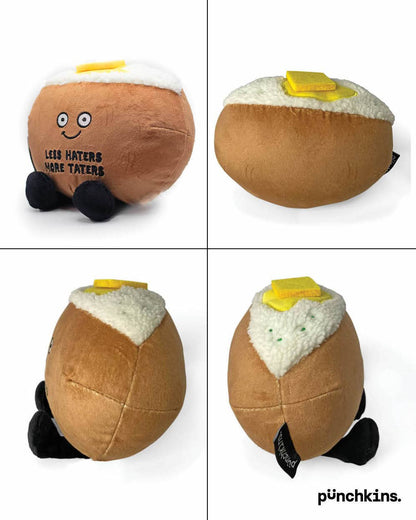 Punchkins - "Less Haters, More Taters" Plush Potato