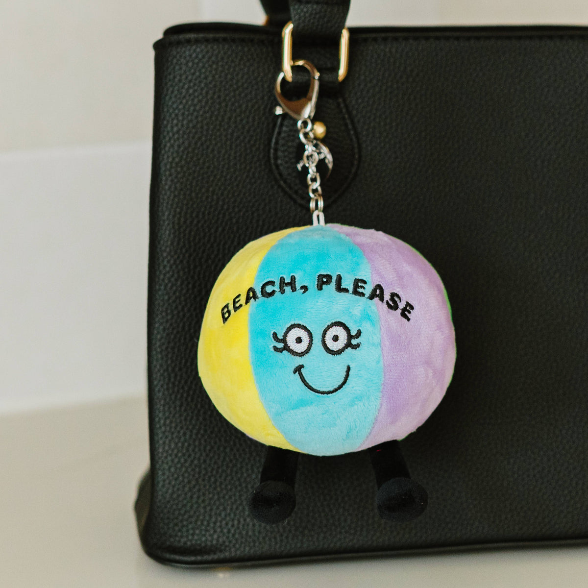 Punchkins - "Beach, Please" Beach Ball Bag Charm