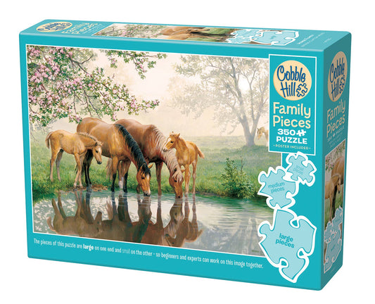 Horse Family (Family) 350pc puzzle