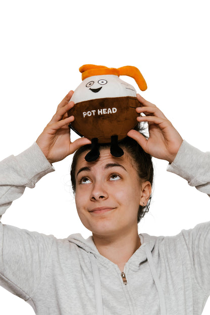 Punchkins - "Pot Head" Plush Coffee Pot