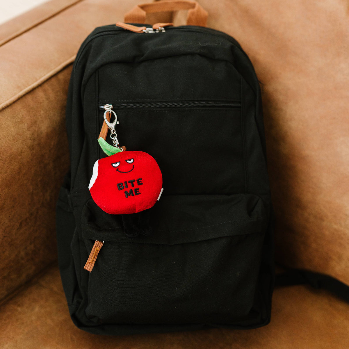 Punchkins - "Bite Me" Apple Plush Bag Charm
